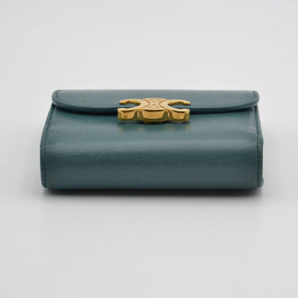 Portefeuille Céline Small Flap Wallet Triomphe