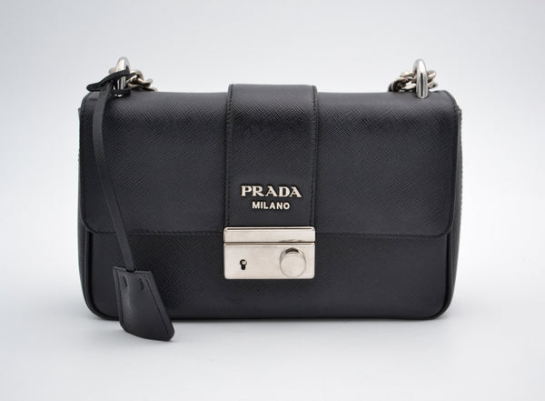Sac Prada En Cuir Saffiano Noir