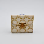 Portefeuille Céline Small Flap Wallet Triomphe