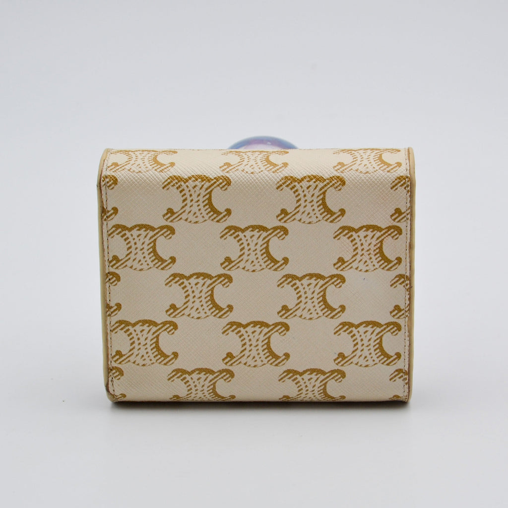 Portefeuille Céline Small Flap Wallet Triomphe