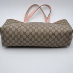 Gucci Gg Supreme Tote Zippé