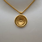 Christian Dior Collier Médaillon Vintage