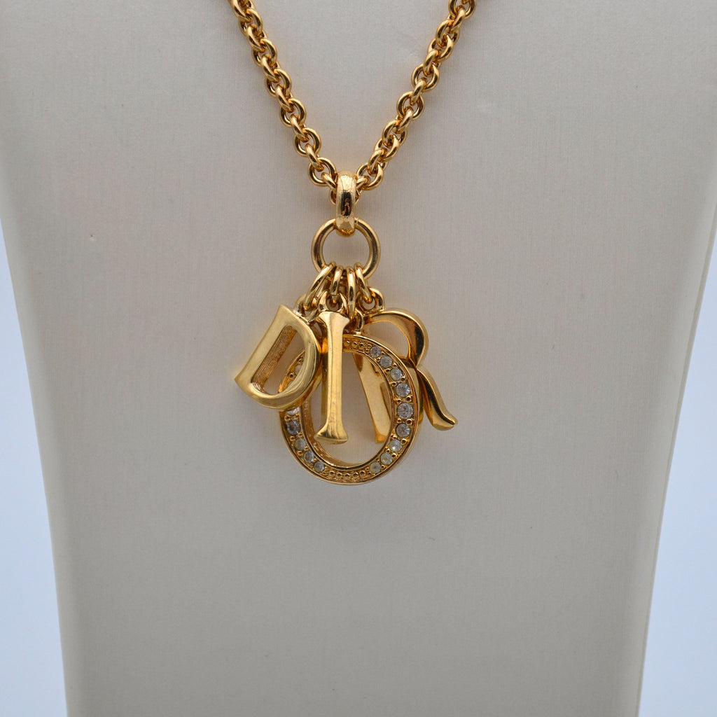 Christian Dior Collier Lettres D.I.O.R. Vintage