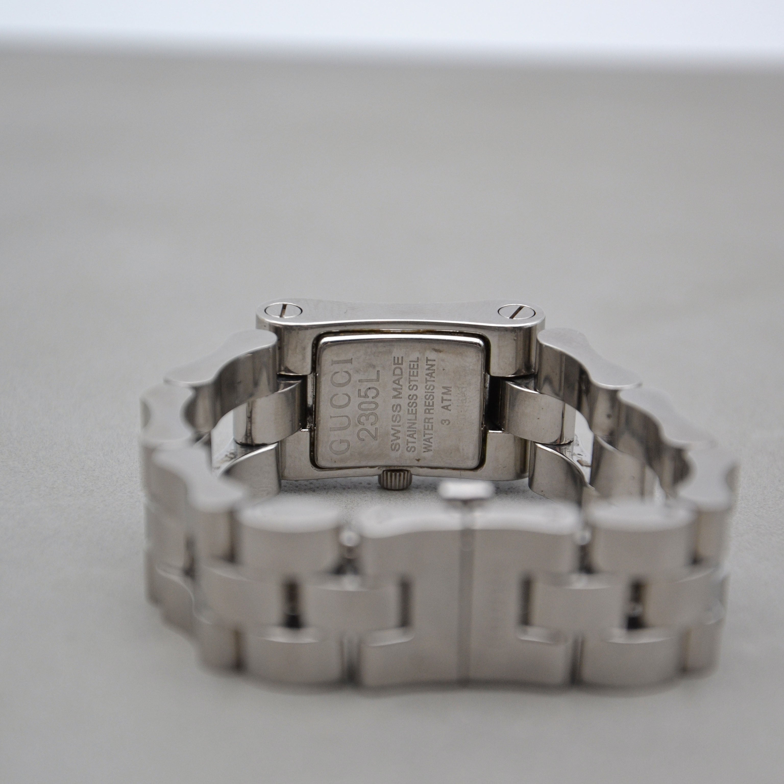 Gucci 2305L Montre Vintage Acier Inoxydable
