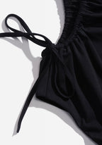 Maillot Une Pièce Ambre - Noir