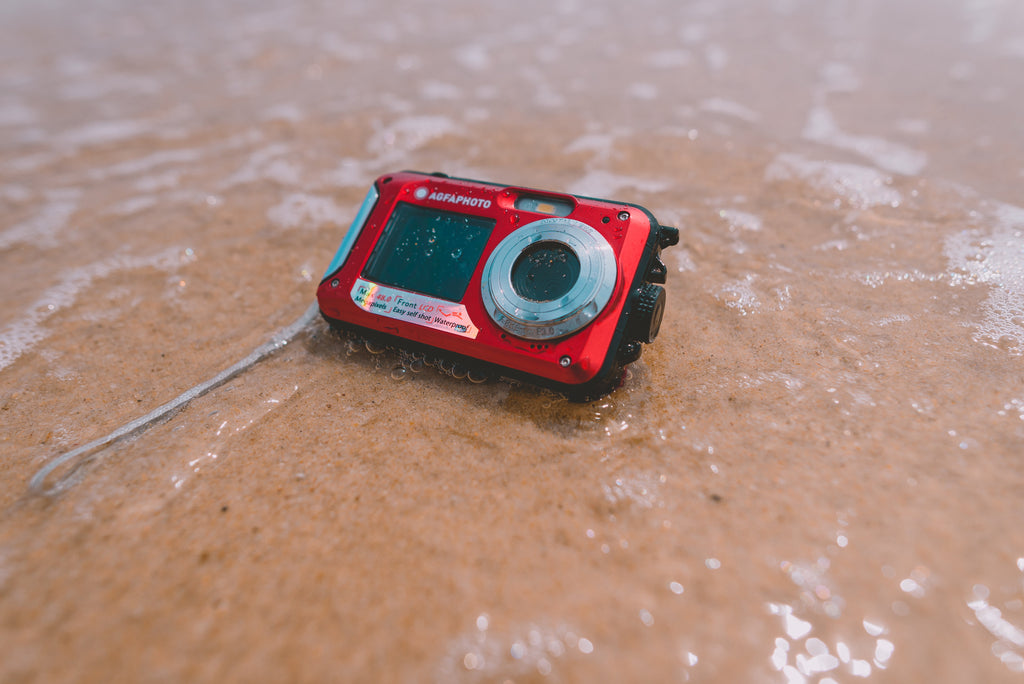 Appareil Photo Numérique Waterproof - Realishot Wp8000 - Étanche 3m - Red - Carte Sd Offerte - Agfaphoto