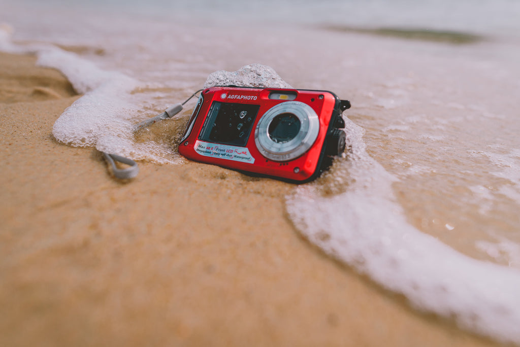 Appareil Photo Numérique Waterproof - Realishot Wp8000 - Étanche 3m - Red - Carte Sd Offerte - Agfaphoto
