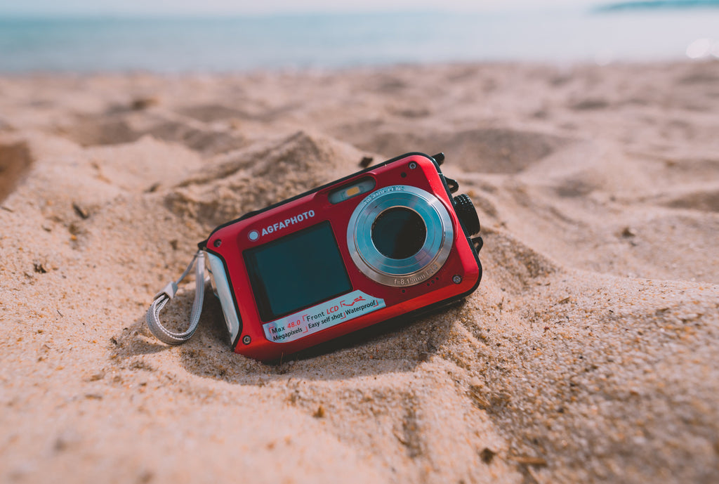 Appareil Photo Numérique Waterproof - Realishot Wp8000 - Étanche 3m - Red - Carte Sd Offerte - Agfaphoto