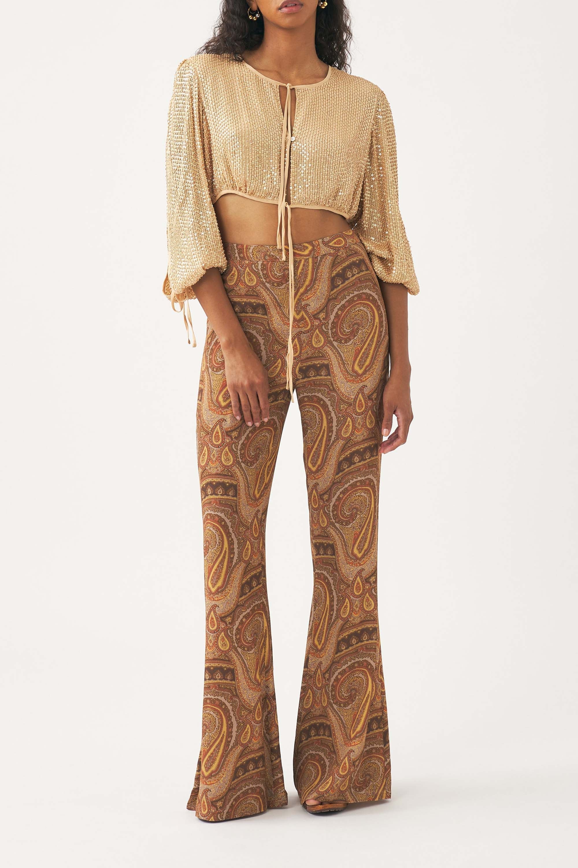 Blouse Courte Dune - Nude