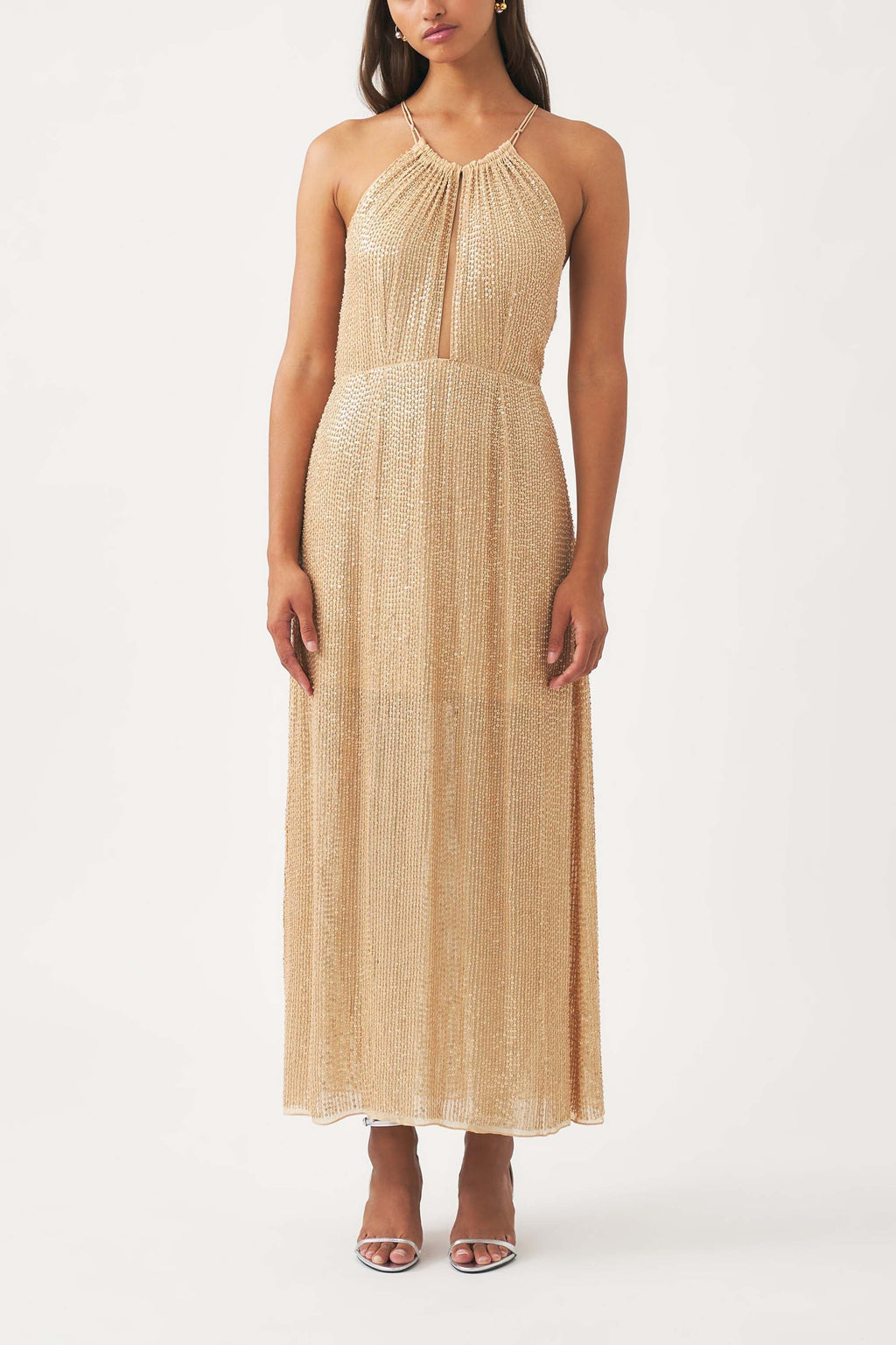 Robe Longue Dune - Nude