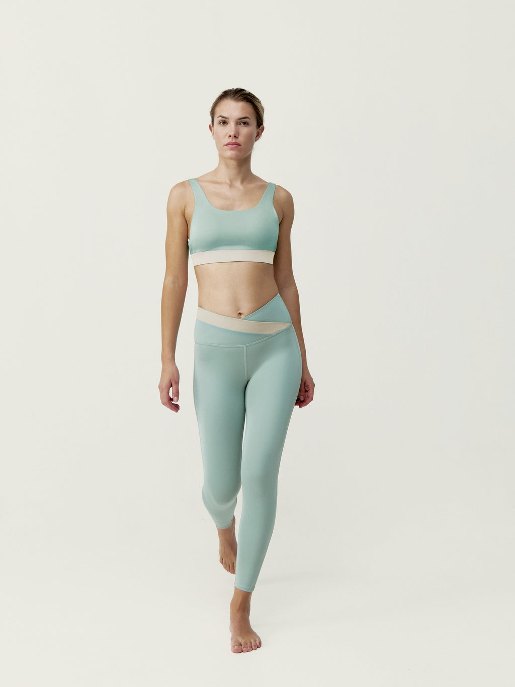 Legging Duo - Gris Jade/Pierre - Femme