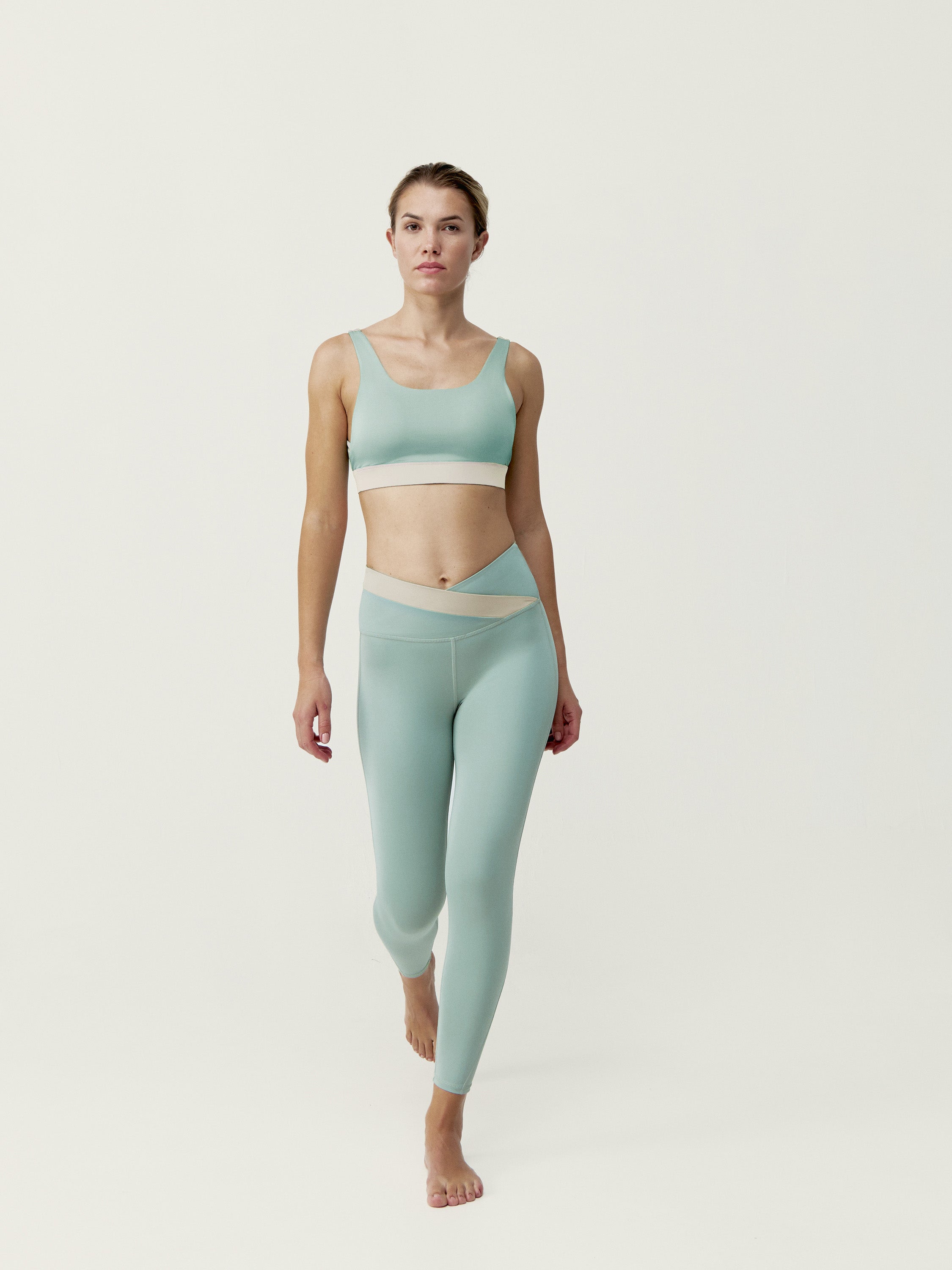 Legging Duo - Gris Jade/Pierre - Femme