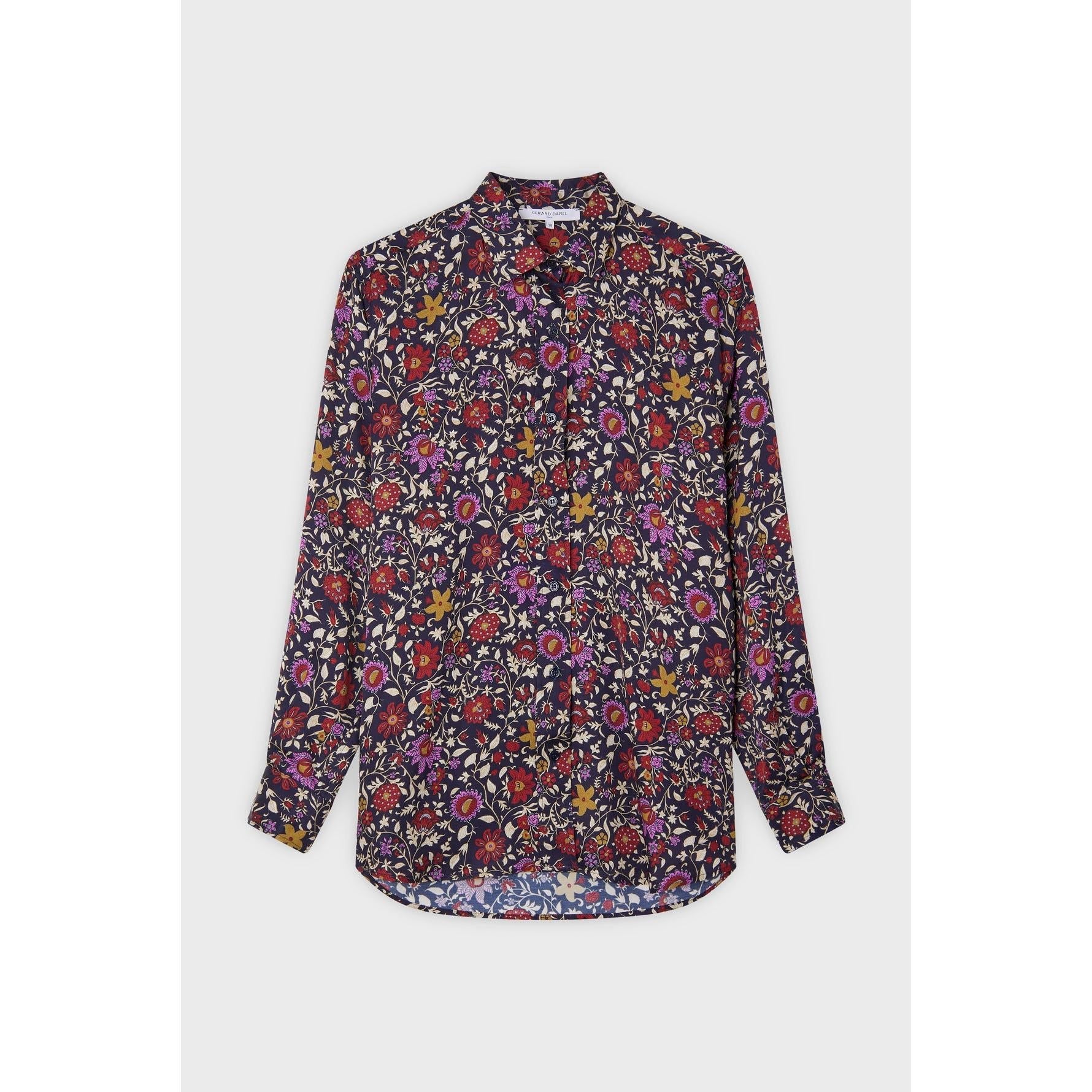 Chemisier - Top Cameron - Bleu Nuit