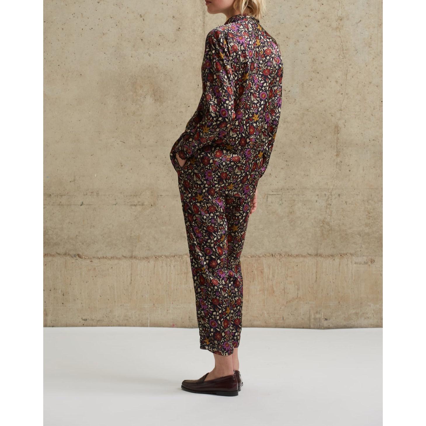 Chemisier - Top Cameron - Bleu Nuit