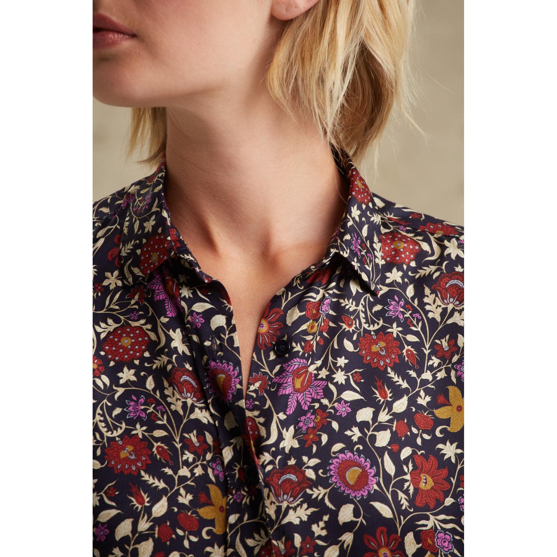 Chemisier - Top Cameron - Bleu Nuit