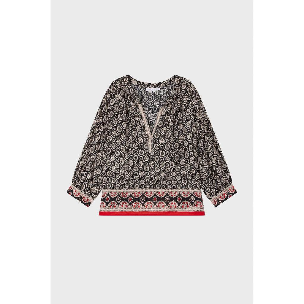 Chemisier - Top Cheyenne - Noir