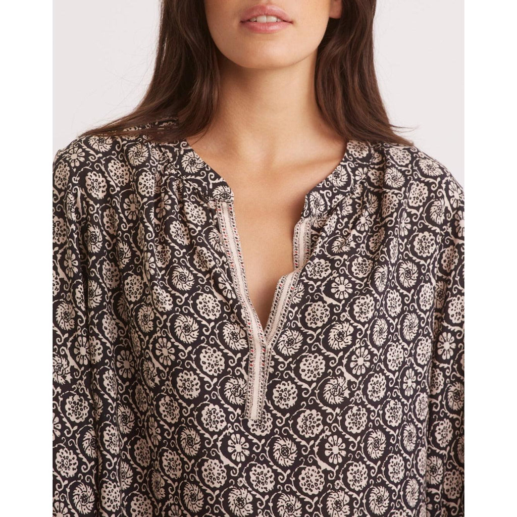 Chemisier - Top Cheyenne - Noir