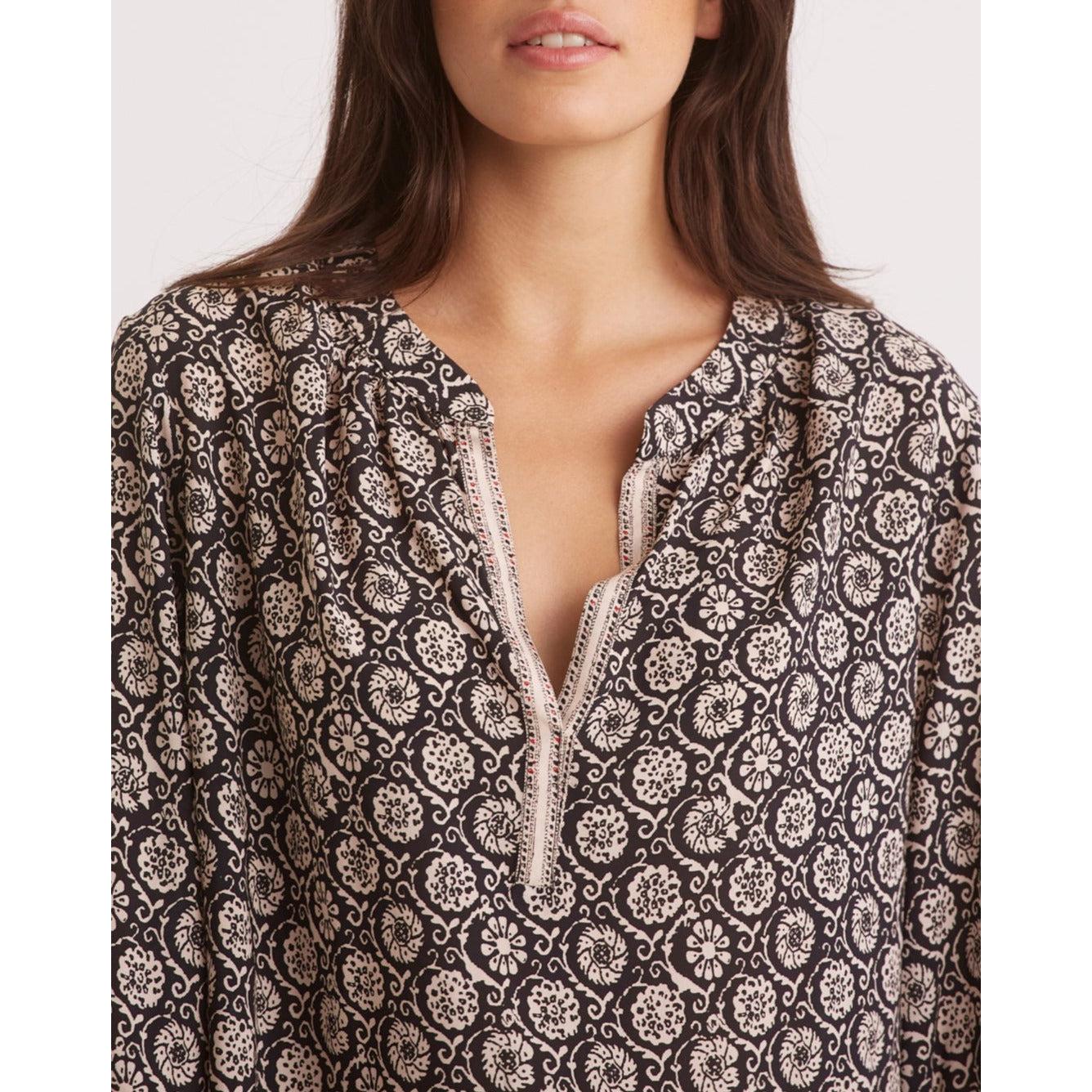 Chemisier - Top Cheyenne - Noir