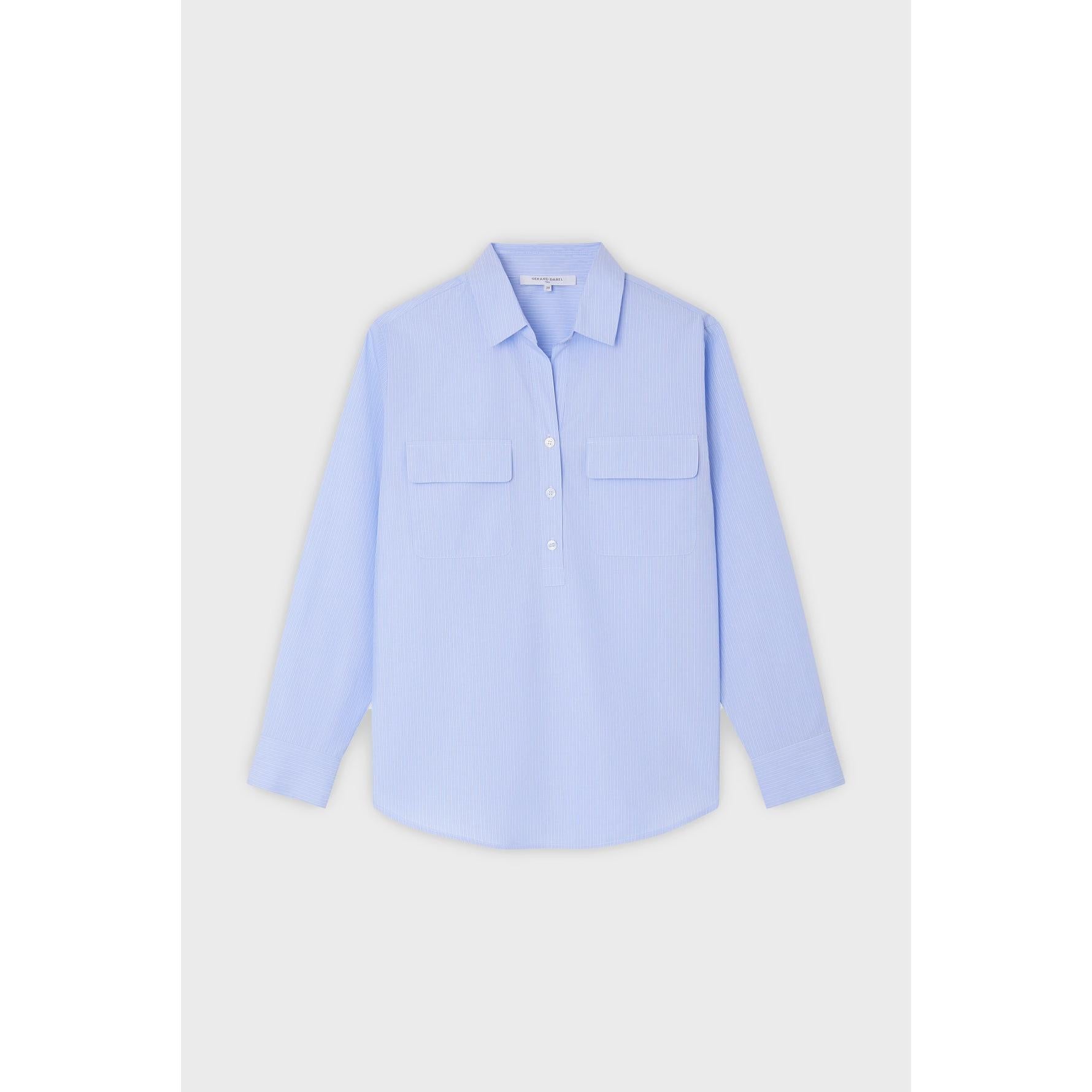 Chemisier - Top Canelle - Bleu Ciel