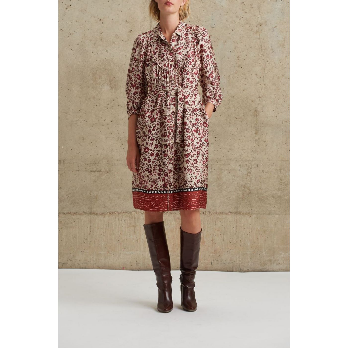 Robe Jael - Ecru
