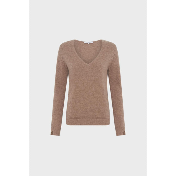 Pull - Gilet Pull Col V - Dune