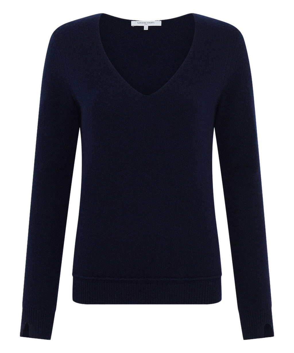 Pull - Gilet Pull Col V - Navy