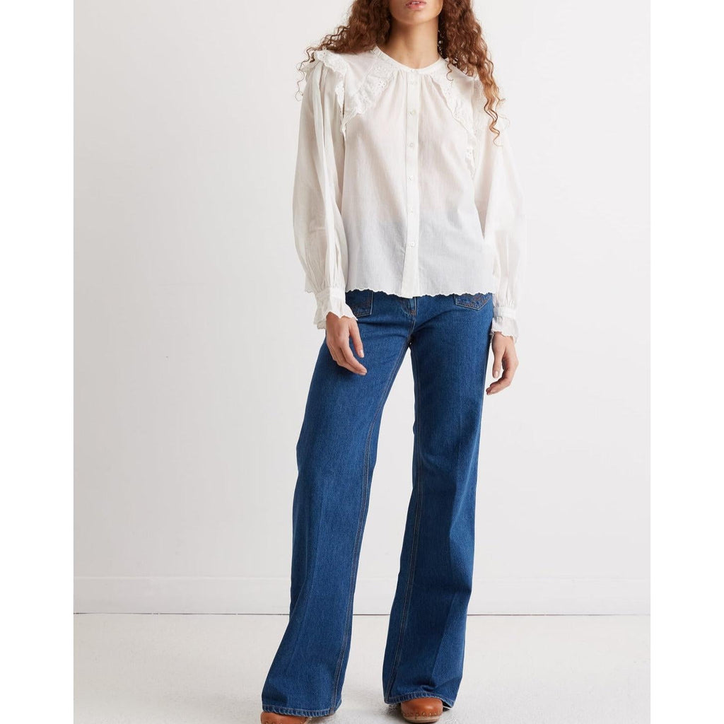 Chemisier - Top Celine - Blanc