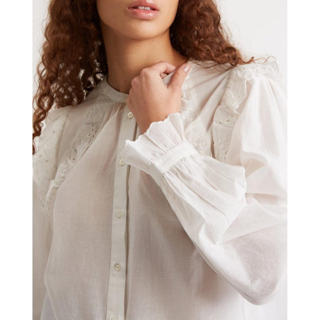 Chemisier - Top Celine - Blanc