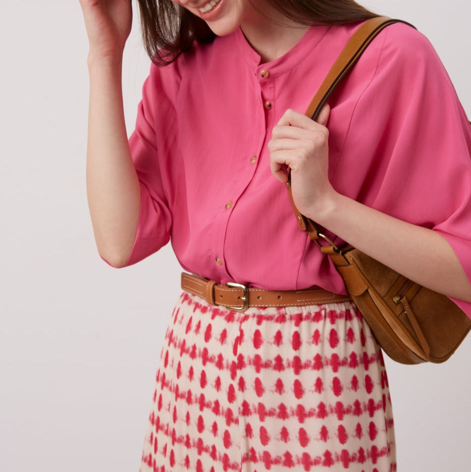 Chemisier - Top Charlie - Fuchsia