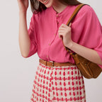 Chemisier - Top Charlie - Fuchsia