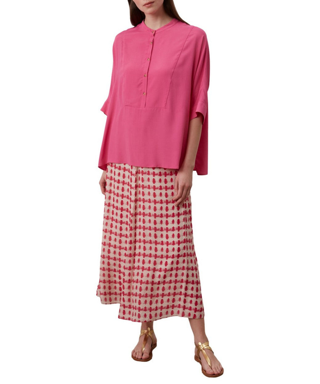 Chemisier - Top Charlie - Fuchsia
