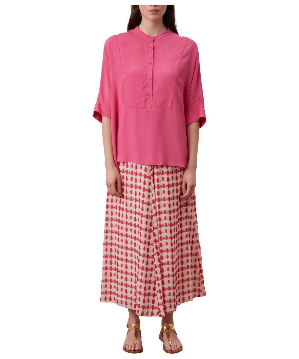 Chemisier - Top Charlie - Fuchsia