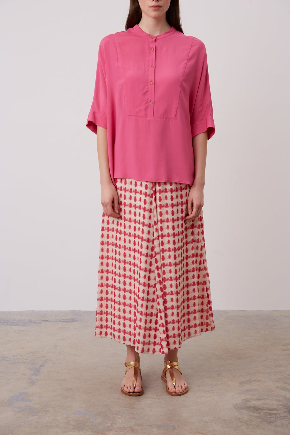 Chemisier - Top Charlie - Fuchsia