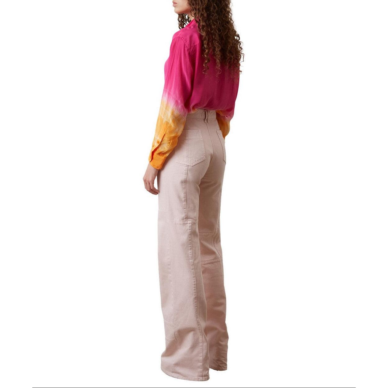 Pantalon Jean Edene - Rose Clair