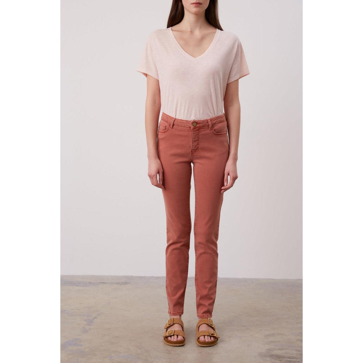 Pantalon Jean Edyle - Bois De Rose