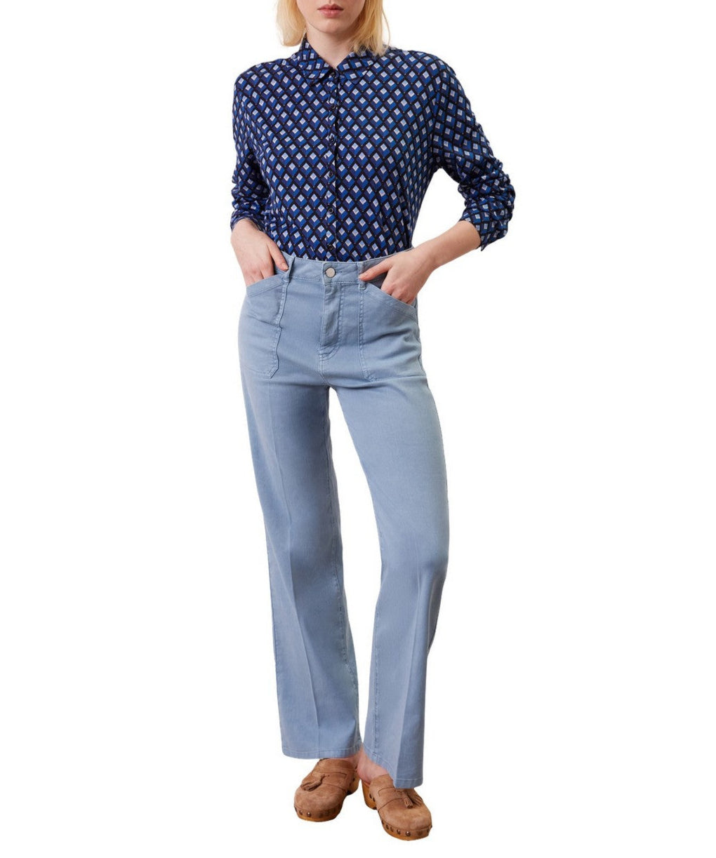 Pantalon Jean Eglantine - Bleu Ciel