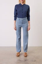 Pantalon Jean Eglantine - Bleu Ciel