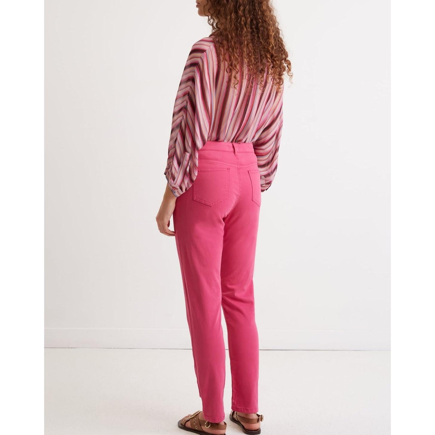 Pantalon Jean Elaenore - Fuchsia