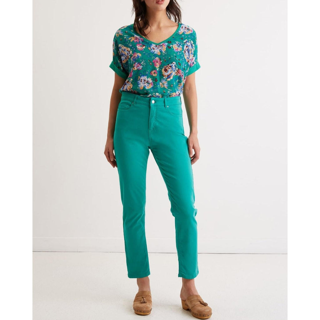 Pantalon Jean Elaenore - Vert