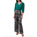 Pantalon - Combi - Short Eleona - Emeraude
