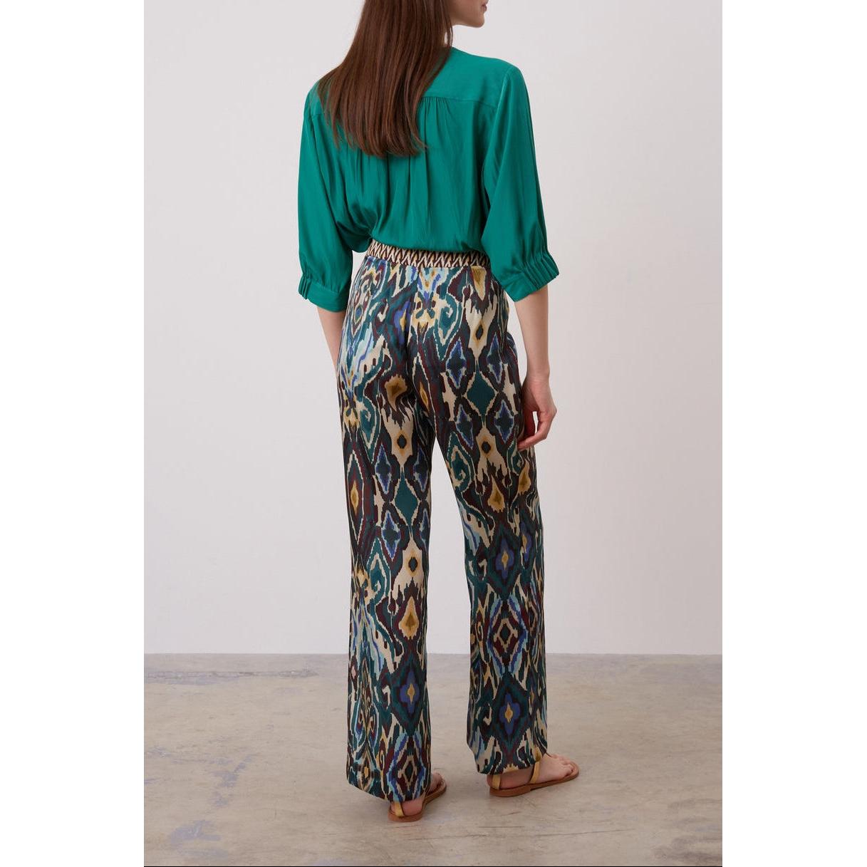 Pantalon - Combi - Short Eleona - Emeraude