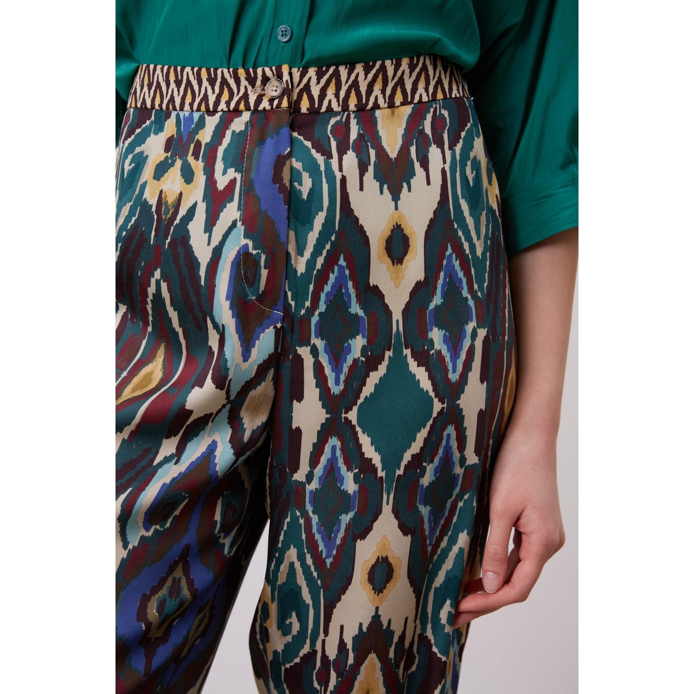 Pantalon - Combi - Short Eleona - Emeraude
