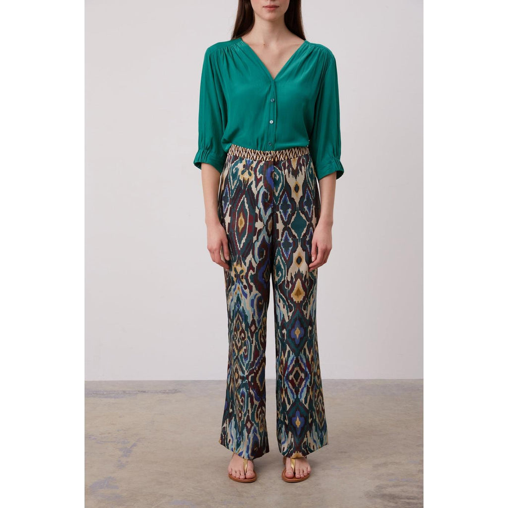 Pantalon - Combi - Short Eleona - Emeraude