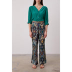 Pantalon - Combi - Short Eleona - Emeraude