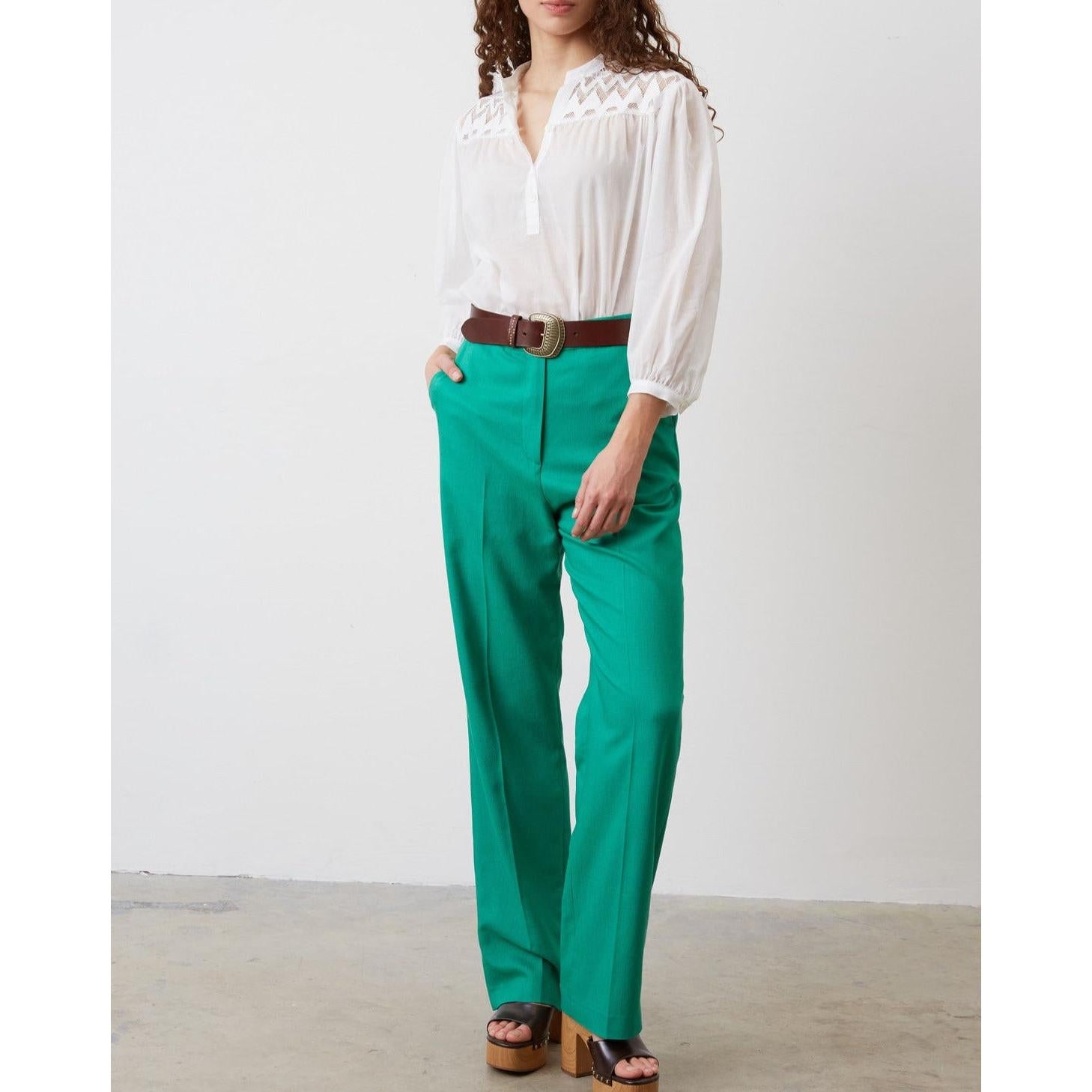 Pantalon - Combi - Short Elhora - Vert