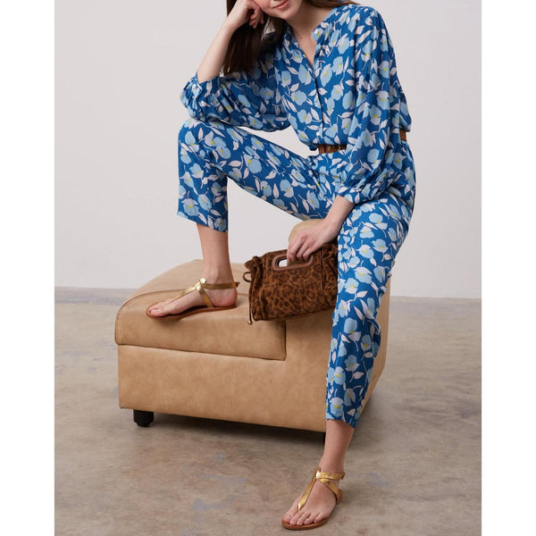 Pantalon - Combi - Short Damya - Bleu Glacier