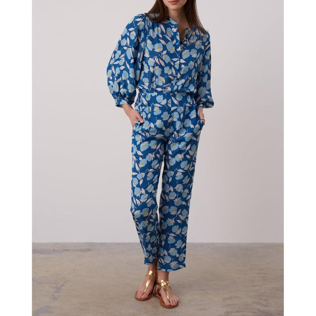 Pantalon - Combi - Short Damya - Bleu Glacier
