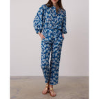 Pantalon - Combi - Short Damya - Bleu Glacier