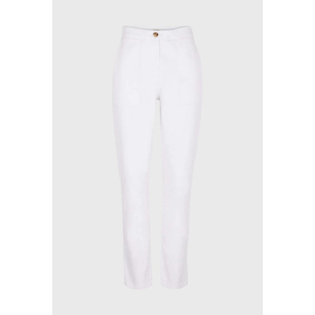 Pantalon - Combi - Short Elizia - Blanc