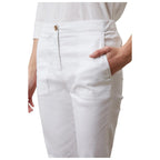 Pantalon - Combi - Short Elizia - Blanc